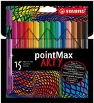 STABILO - Filzschreiber - pointMax | ARTY, 15er Pack
