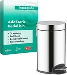 hansgrohe AddStoris - Badezimmer M&uuml;lleimer, M&uuml;lleimer Bad mit 3 l