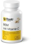 Raab Vitalfood MSM-Kapseln, vegan, glutenfrei, Methylsulfonylmethan, Vitamin C...
