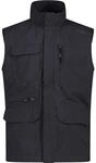 CMP Herren Gilet In Nylon Traspirante Con Spaziose Tasche Weste, anthrazit, 56