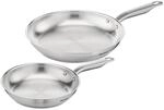 Tefal Virtuoso 2-teiliges Pfannenset 24 + 28 cm, Pfannen Induktion, hochwertiger