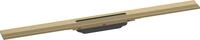 hansgrohe Fertigset Duschrinne RainDrain Flex, Abflussrinne 800mm, Bodenablauf Dusche