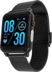 Wearable Fitnessuhr HEYRO FIT 21, mit Bluetooth, Blutdruckmessung, Pulsmesser, EKG,