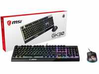 MSI VIGOR GK30 COMBO US LAYOUT GK30 Gaming Tastatur QWERTY und GM11 Gaming Maus
