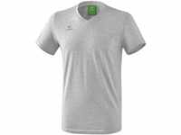 ERIMA Kinder T-shirt Style T-Shirt, hellgrau melange, 164, 2081931