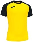 Joma Unisex 2XS T-Shirt mit kurzen &Auml;rmeln, Gelb/Schwarz, XXS