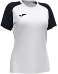 Joma Academy IV Kurzarm-T-Shirt Marineblau Fluorgelb, 901335.201.M
