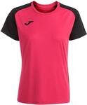Joma Academy IV Kurzarm-T-Shirt Marineblau Fluorgelb, 901335.501.Xs