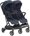 Inglesina Twin Sketch Zwillingskinderwagen, Blau, Ultraleicht und Kompakt, Ideal f&uuml;r