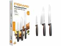 Fiskars Küchenmesser-Set, 3-teilig, Functional Form, Inklusive Kochmesser...