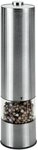 Metaltex Elektro Pfefferm&uuml;hle, Edelstahl, hochwertiges Keramikmahlwerk, 22 cm