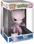 Funko Pop! Jumbo: Pokemon - Mewtwo - Mewtu - Vinyl-Sammelfigur - Geschenkidee -
