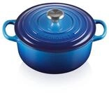 Le Creuset Signature Gusseisen-Br&auml;ter mit Deckel, &Oslash; 22 cm, Rund, F&uuml;r alle