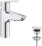 GROHE Start, Badarmatur f&uuml;r Familien, wassersparend (herausziehbarer Wasserhahn f&uuml;r