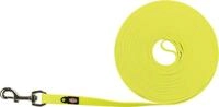TRIXIE Schleppleine M&ndash;L, 5 m 13 mm in neongelb - Schleppleine wasserabweisend und