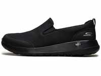 Skechers Herren Go Walk Max Clinched sneakers sports shoes, Schwarz 01, 41 EU