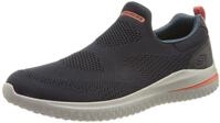 Skechers Herren Delson 3.0 Fairfield Sneaker, Navy Knit Synthetic, 45.5 EU