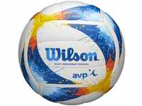 Wilson AVP Splatter Volleyball WTH30120XB, Womens,Mens Volleyballs, White, 5 EU