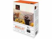 Le Vin Merlot Frankreich IGP Bag-in-box (1 x 3 l) | 3l (1er Pack)