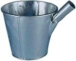 KERBL Jauchesch&ouml;pfer verzinkt, mit T&uuml;lle, Fassungsverm&ouml;gen 4,4 l