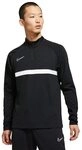 Nike Herren Dri-FIT Academy Langarmshirt, Black/White/White/White, L