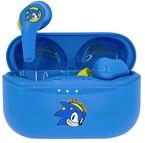 OTL Technologies Bluetooth-Kopfh&ouml;rer V5.0 Sonic The Hedgehog mit Ladebox, blau