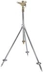 Preis-Zone Messing Sprinkler Rasensprenger Sprenger Impulsregner Set Stativ IG 3/4"