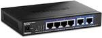TRENDnet, TEG-S762, 6-Port 10G Switch, 4 x 2,5G RJ-45 Base-T Ports, 2 x 10G...