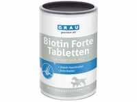 GRAU - das Original - Biotin-Forte-Tabletten, geschmeidiges Fell und starke...