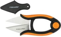 Fiskars Kr&auml;uterschere, L&auml;nge: 12,9 cm, Rostfreie Stahl-Klingen/Kunststoff-Griffe,