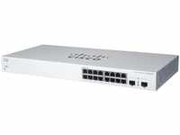 Cisco Business CBS220-16P-2G Smart Switch | 16 GE-Ports | PoE | 2x1G SFP | 3...