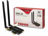 Inter-Tech DMG-36 Eingebaut WLAN/Bluetooth 5400 Mbit/s, Black