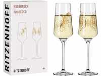 RITZENHOFF 3441002 Proseccoglas 200 ml – Serie Roséhauch Set Nr. 2 – 2...