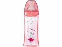 DODIE Anti-Colic-Babyflasche, runder Sauger, 330 ml, +6 Monate, 3...