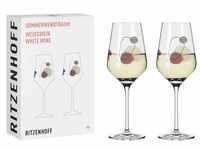RITZENHOFF 3611002 Weißweinglas 300 ml – Serie Sommerwendtraum Set Nr. 2 –...