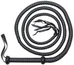 Erotic Fashion ra7921 Peitsche 250 cm, schwarze Leder Arabische Peitsche, 1er-Pack (1