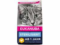 Eukanuba Sterilised Katzenfutter - fettarmes Premium Trockenfutter für den