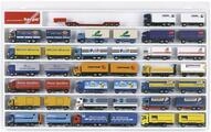 herpa 029346 &ndash; LKW Schaukasten 1:87, H&auml;ngevitrine f&uuml;r 20 H&auml;ngerz&uuml;ge, Showcase,