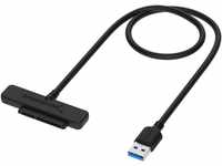Sabrent SATA USB Adapter SSD HDD 2,5 Zoll Festplattenadapter USB, 5Gbps Data...