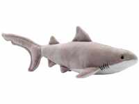 WWF 15176012 WWF00346 Plüsch Weißer Hai, realistisch gestaltetes Plüschtier,...