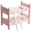 Bayer Chic 2000 Puppenbett Doppelstockbett &ndash; Stars Pink &ndash; Puppenhochbett mit