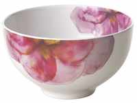 Villeroy & Boch - Rose Garden Bol, 13,5cm, Premium Porzellan, weiß/rosa