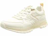 bugatti Damen Athena Sneaker, White/beige, 36 EU