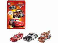 Disney Pixar Cars HBW14 - Disney Pixar Fahrzeuge Radiator Springs 3er-Packung,