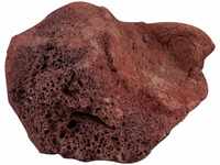 sera Rock Red Lava L 16 - 23 cm - Dunkelroter Lavastein mit poröser Oberfläche