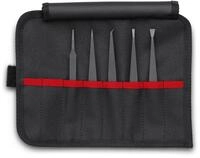 KNIPEX Kunststoffpinzetten-Set ESD 5-teilig, 92 00 05 ESD