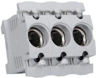 Hager LD046 Kunstst.sockel D02 m. Rahmenkl.,3-p, 63A