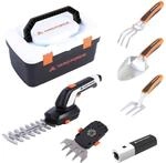 Yard Force VITA Gartenwerkzeug Set 6-teilig inkl. Koffer I Elektrische Grasschere mit
