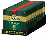 Jacobs Kaffeekapseln Krönung Crema, 200 Nespresso kompatible Kapseln, 10er...