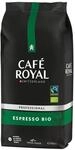 Caf&eacute; Royal Professional Line Bio Espresso &ndash; 1 kg Bohnen, Int. 4/5, dunkel